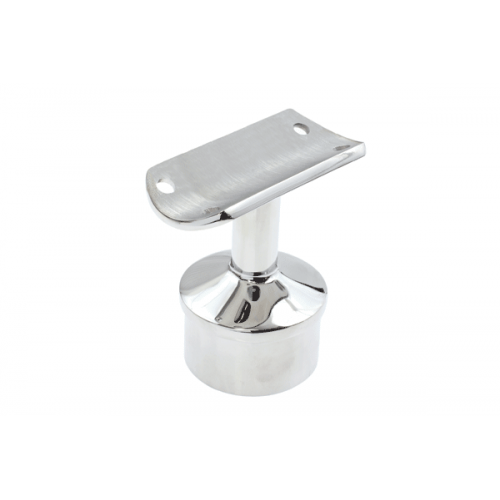Fixed Saddle to suit Round Handrail Mirror Polish 316 Grade Stainless Steel