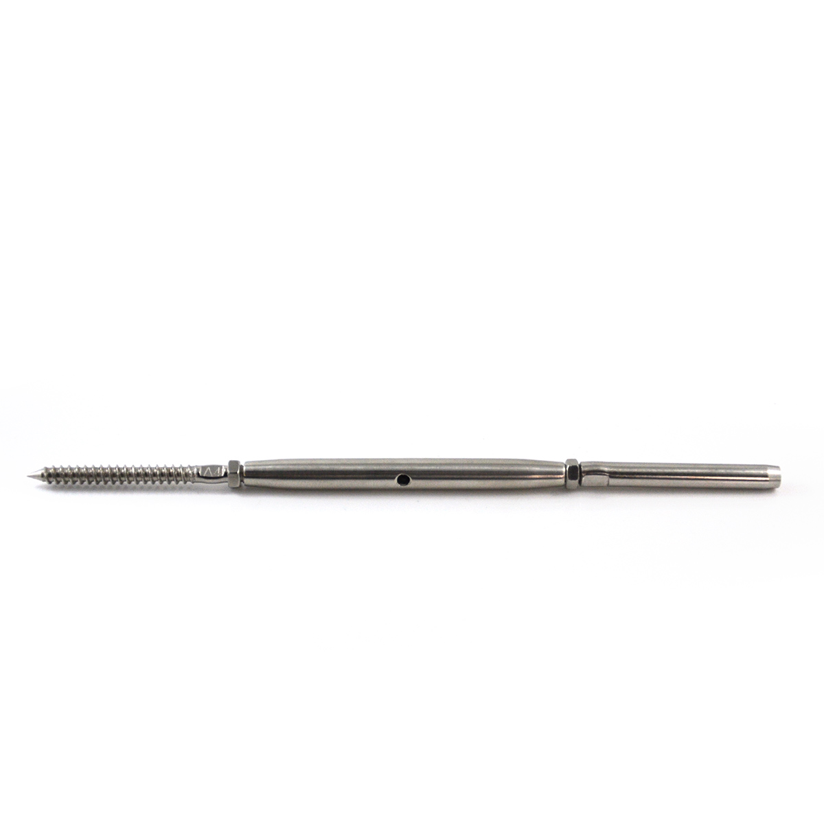 Bottlescrew Lag & Swage 5mm Turnbuckle 1/8" Stainless Steel 316