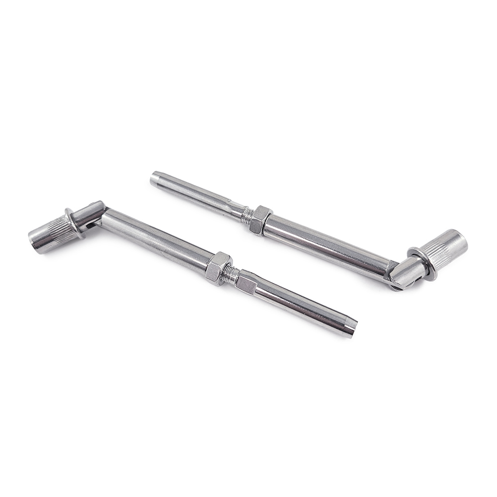 Swage Stud Terminals & Rivet Nuts (RivNuts) Stainless Wire Balustrade Stair/Ramp Kit #62s
